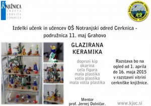 848 1 300x212 - Glazirana keramika - Izdelki učenk in učencev OŠ Notranjski odred Cerknica - podružnica 11. maj Grahovo
