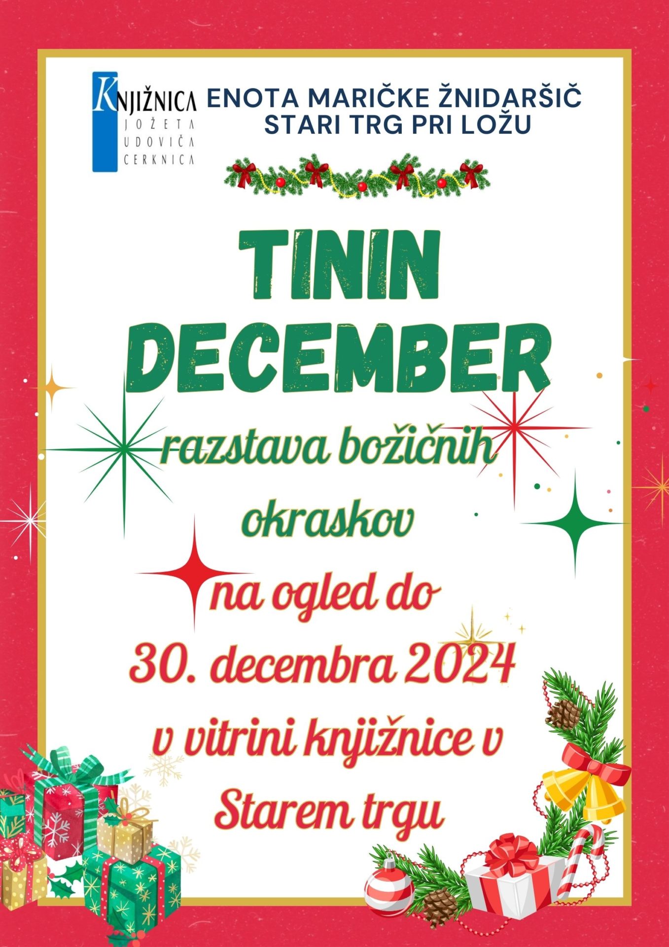 TININ DECEMBER - VSE RAZSTAVE