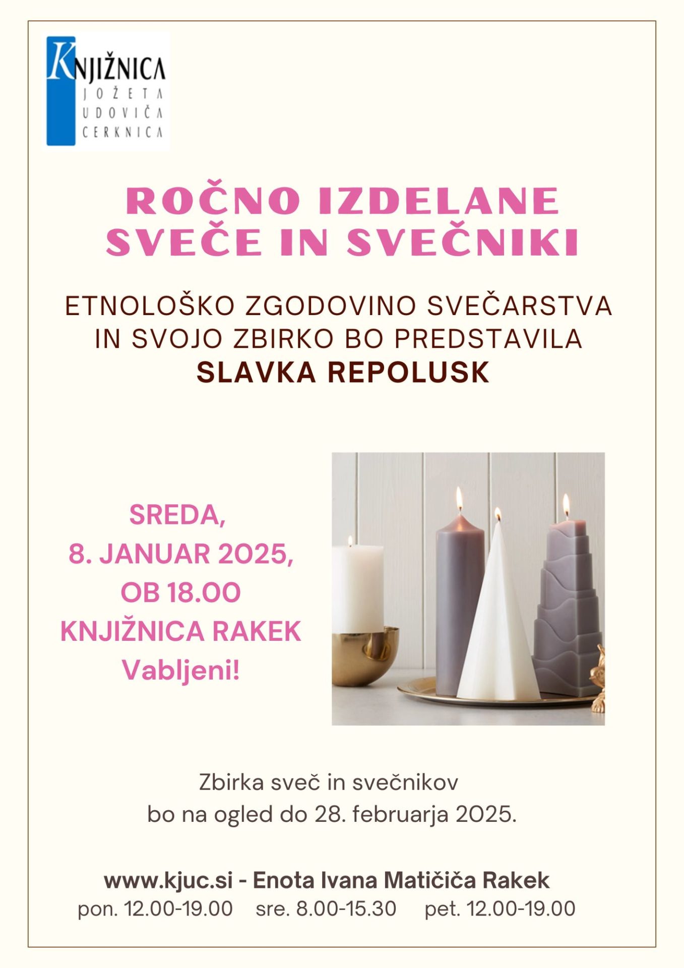 Rocno izdelane svece - VSI DOGODKI