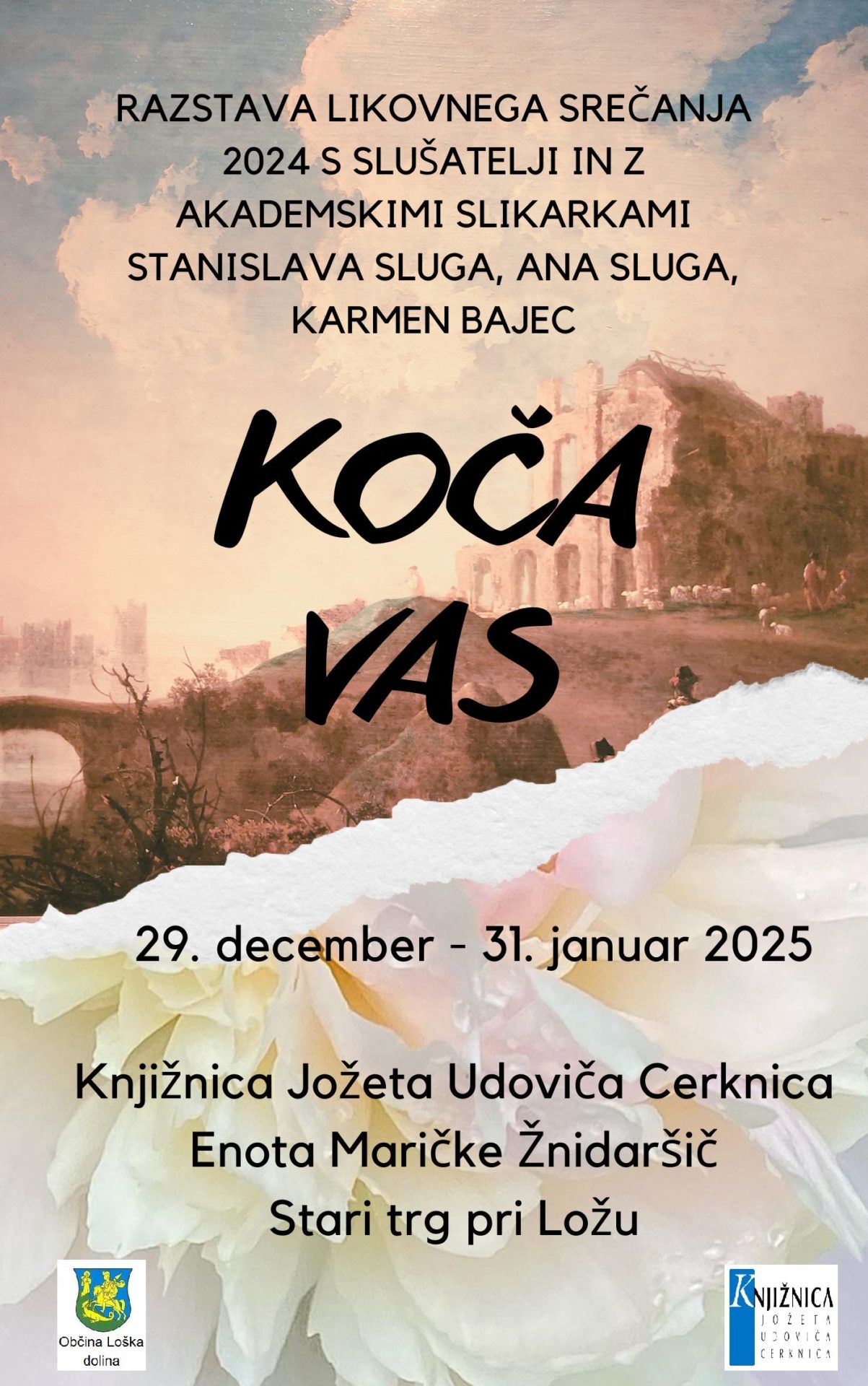 Vabilo razstava Koca vas 1 - Dogodki