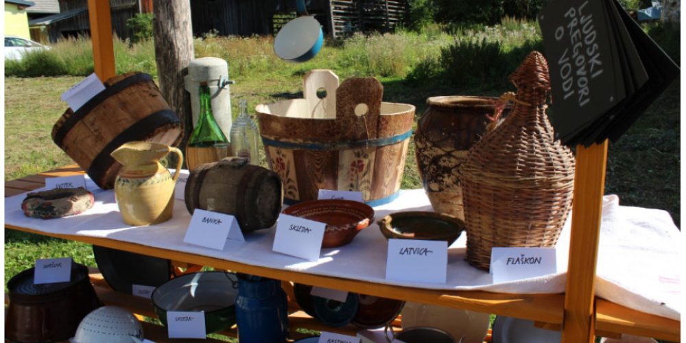 Društvo VODA Bloke – etnološka razstava starih predmetov