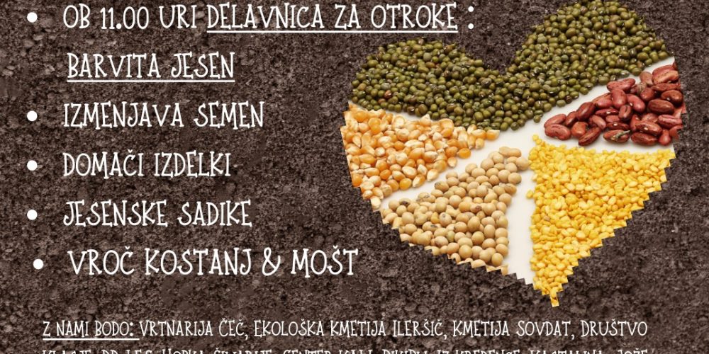 Jesenski sejem in bazar semen