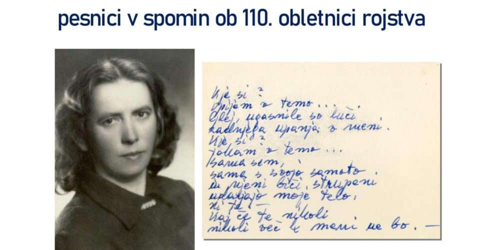 Razstava ob 110-letnici rojstva Maričke Žnidaršič