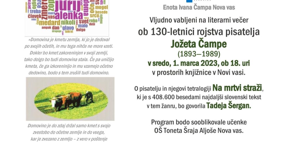 Jože Čampa 130-let