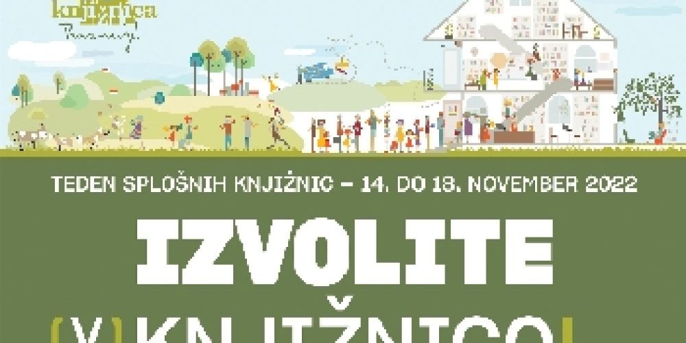 Brezplačen vpis ob Tednu splošnih knjižnic – Izvolite (v) knjižnico