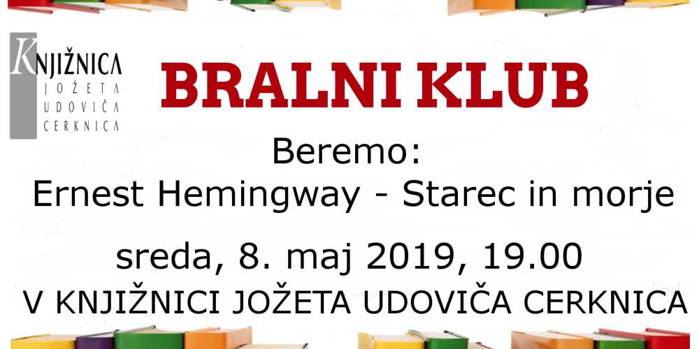 Bralni klub: Ernest Hemingway – Starec in morje