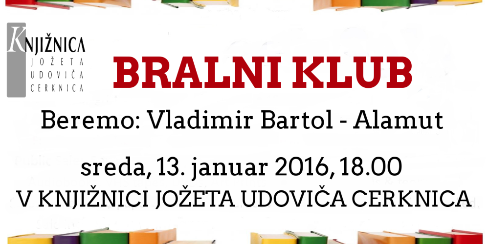 Bralni klub – Vladimir Bartol; Alamut