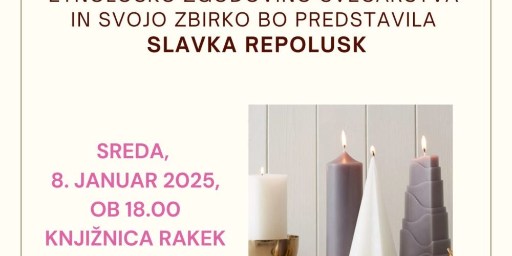 Slavka Repolusk – Ročno izdelane sveče in svečniki