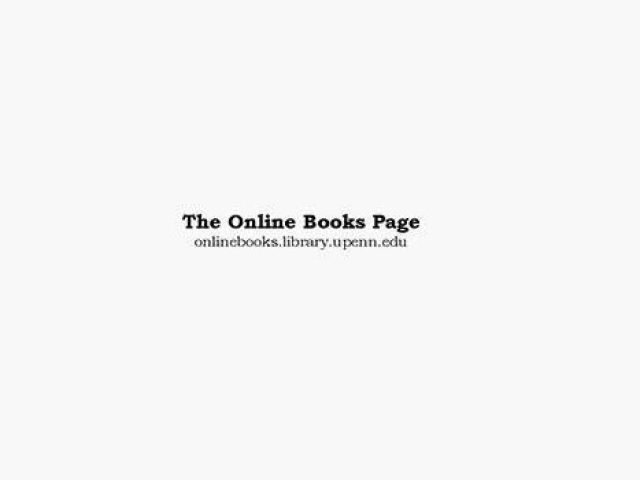 The Online Books Page