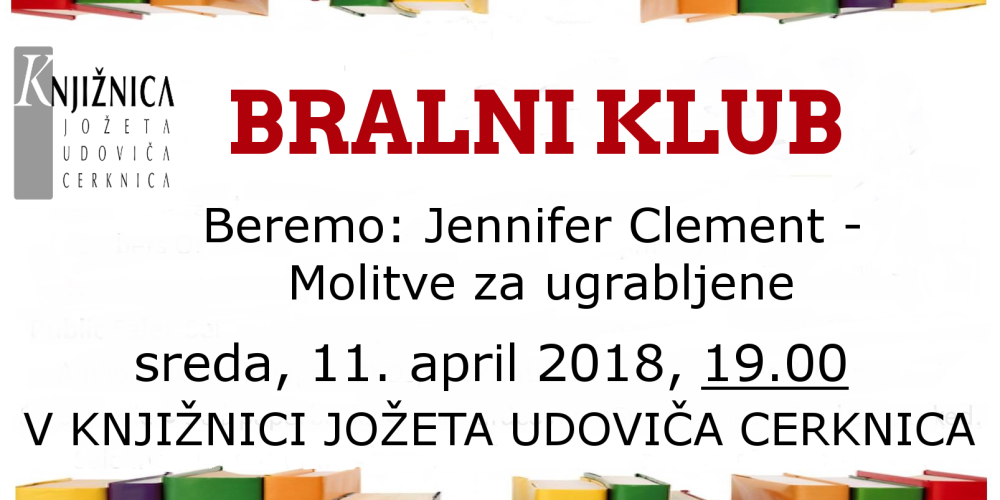 Bralni klub: Jennifer Clement – Molitve za ugrabljene