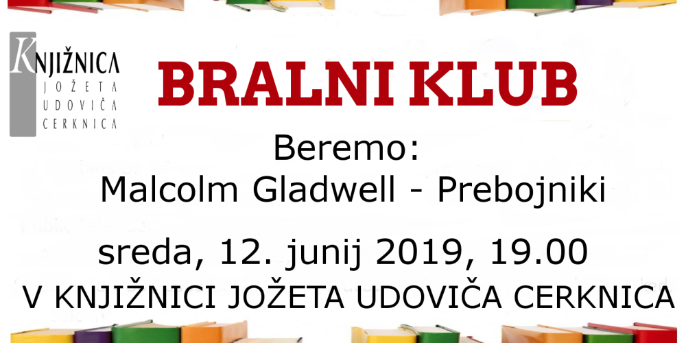 Bralni klub: Malcolm Gladwell – Prebojniki