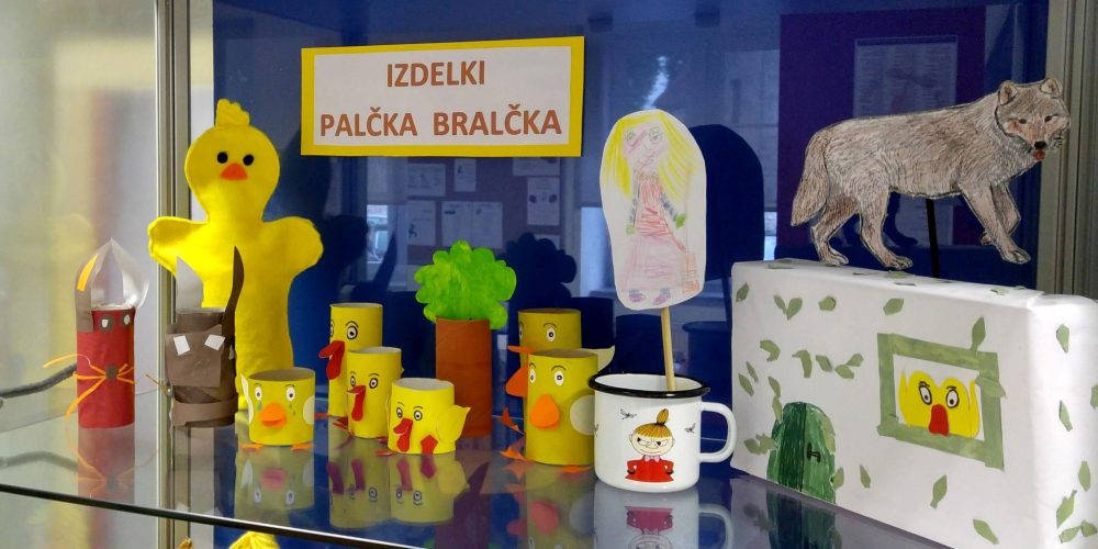 Razstava ob zaključenem projektu Palček Bralček