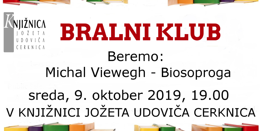 Bralni klub: Michal Viewegh – Biosoproga